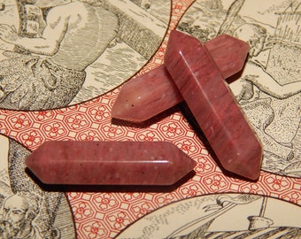 Genuine RHODOCHROSITE Double Terminated Crystal - Genuine Rhodochrosite Crystal - Metaphysical Crystals - Chakras - Gemstone Collections