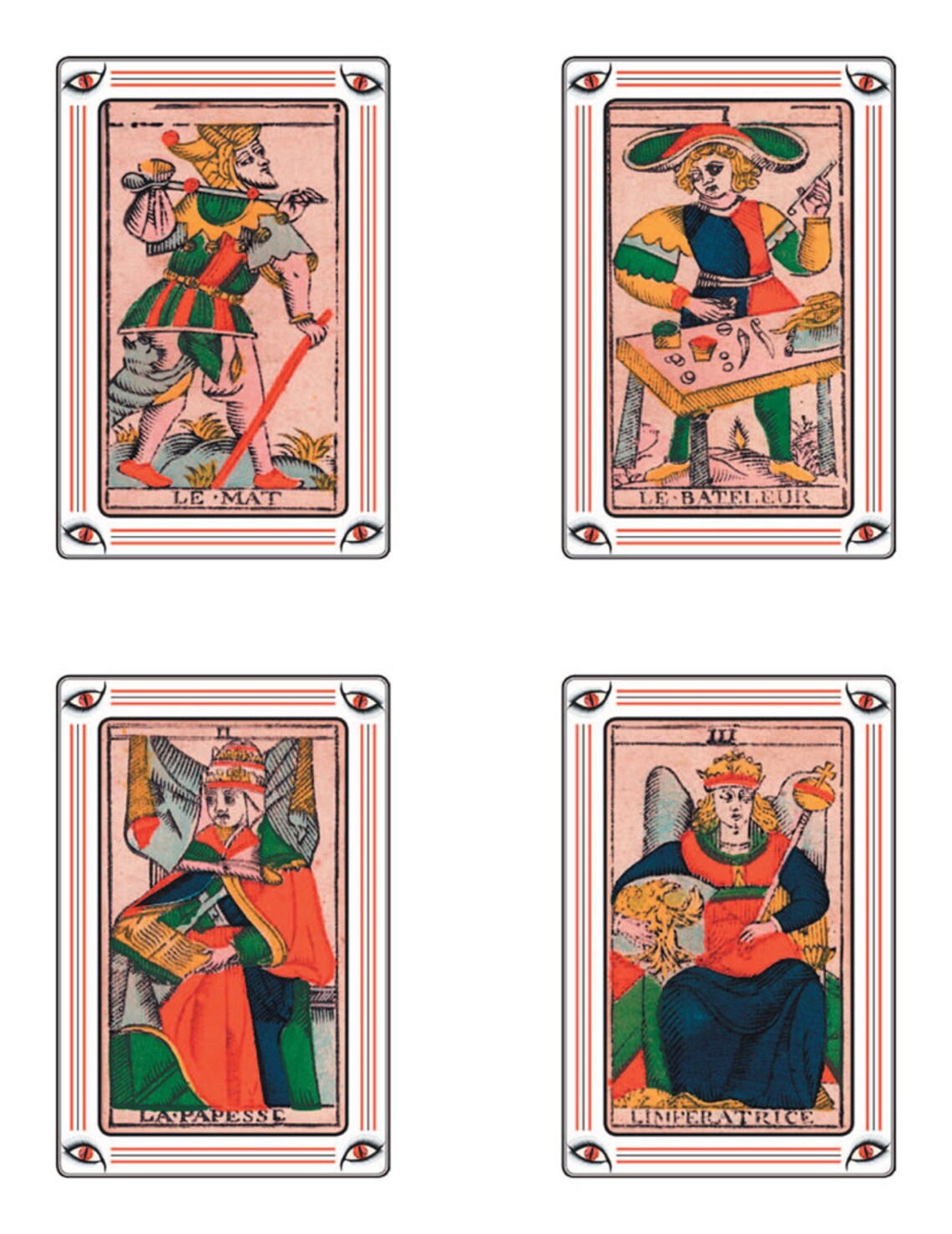 Print Your Own Tarot Cards Printable Tarot Cards Full 78 Etsy
