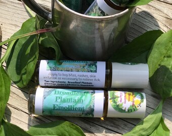 Glicerina vegetal de plátano de hoja ancha Roll-On emoliente