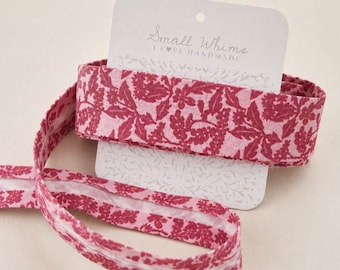 3.5m. Patchwork ribbon, quilting ribbon, fabric trim, printed cotton ribbon, sewing ribbon or decorative fabric ribbon.