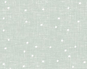 Children's Fabrics, Star Cotton Fabric, 100% Organic Cotton Poplin