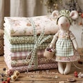 Patchwork Fabric Pack, Fat Quarters Bundle or 50 cm Cut, 100% Organic Cotton product logo