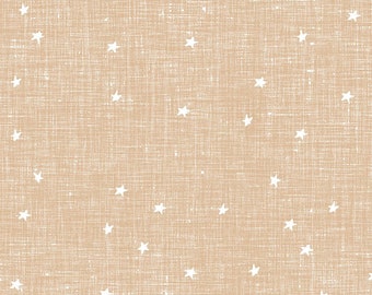 Children's Fabrics, Star Cotton Fabric, 100% Organic Cotton Poplin, Fabrics by the Meter