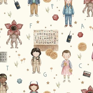 Parallel world Fabric –  Tela de algodón, popelina 100% algodón