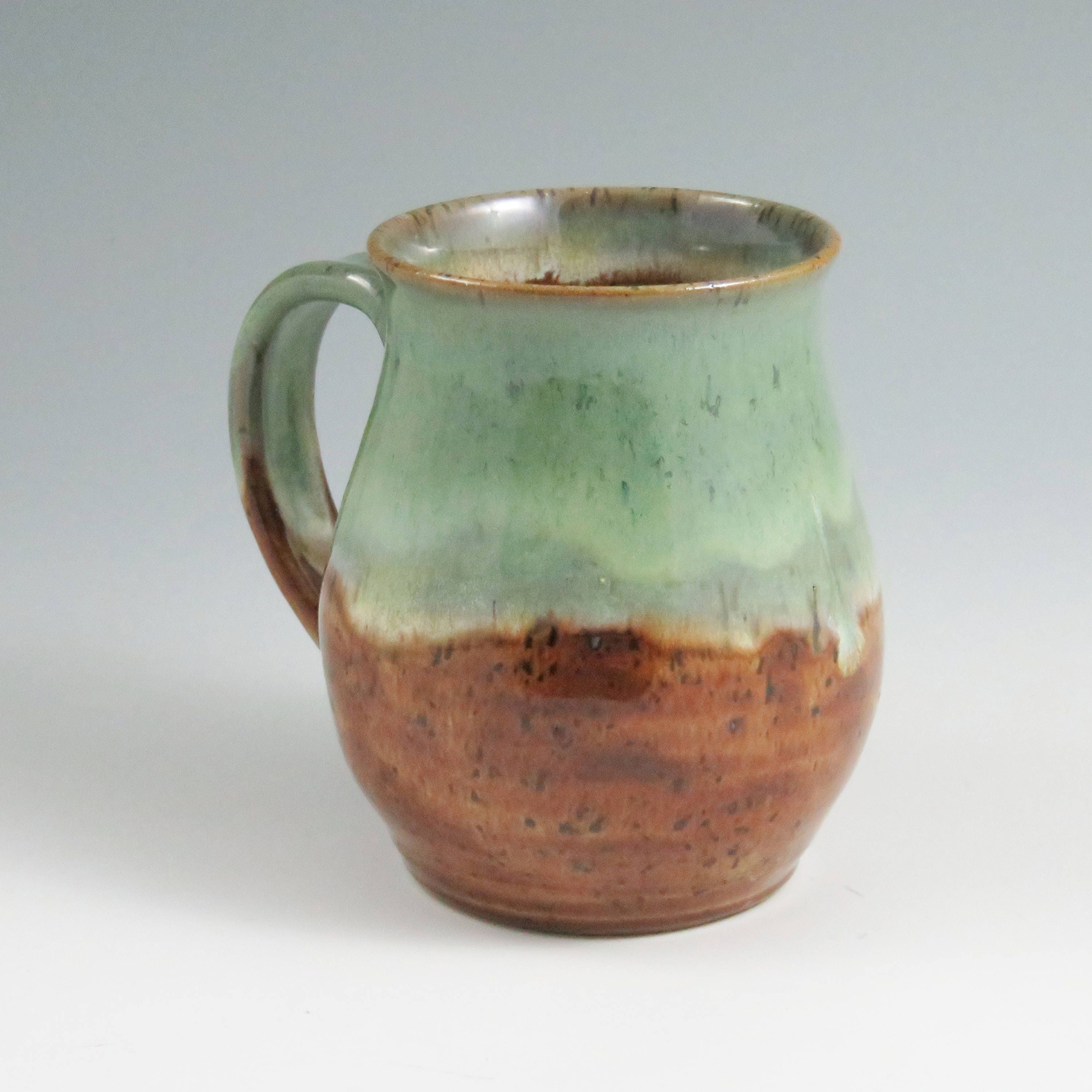green clay pottery