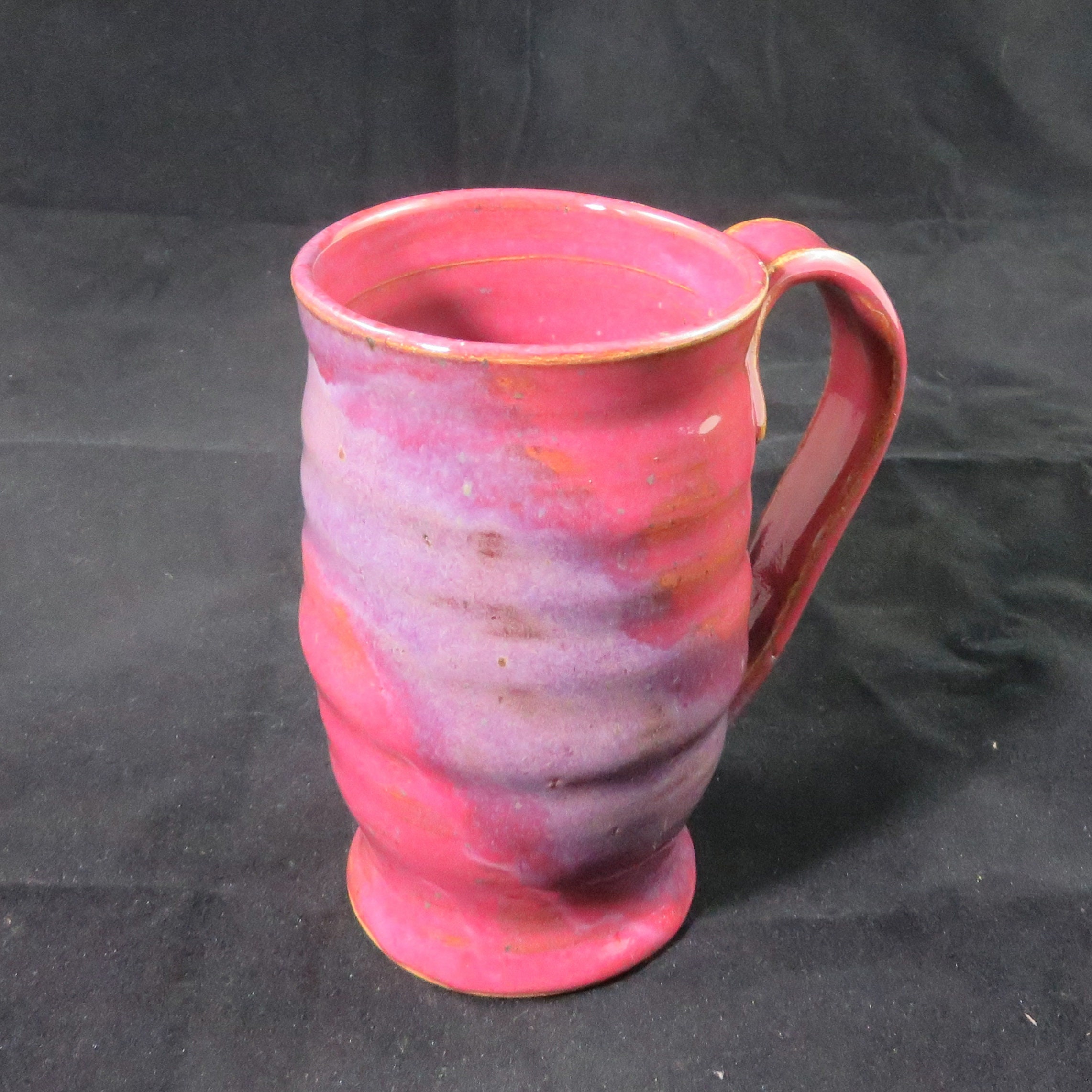 Handmade Purple Pottery Ceramic Coffee Mug,stoneware pottery mug,Ready