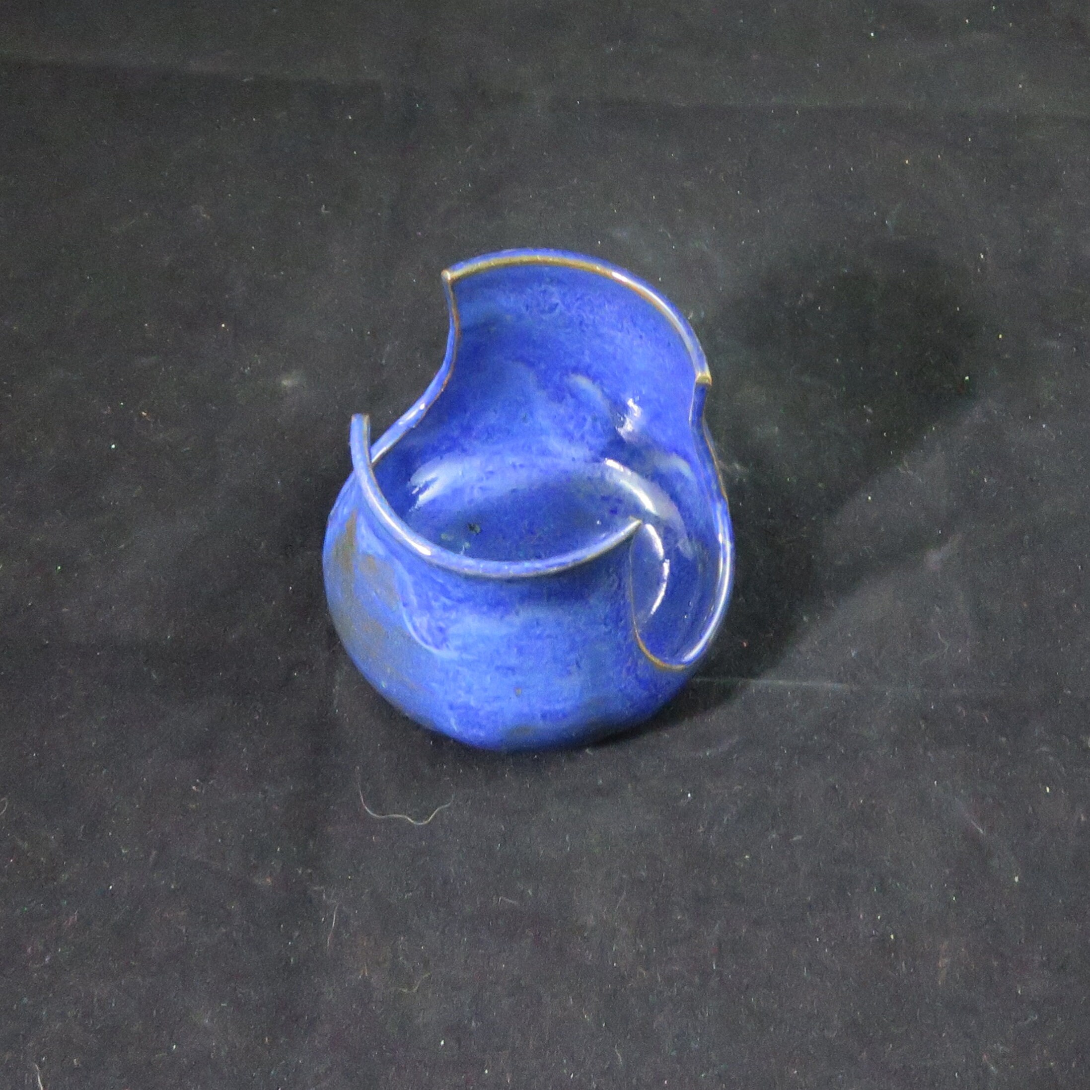 Pottery Sponge Holder,Sponge Keeper,Ready to ship,Blue Sponge Holder