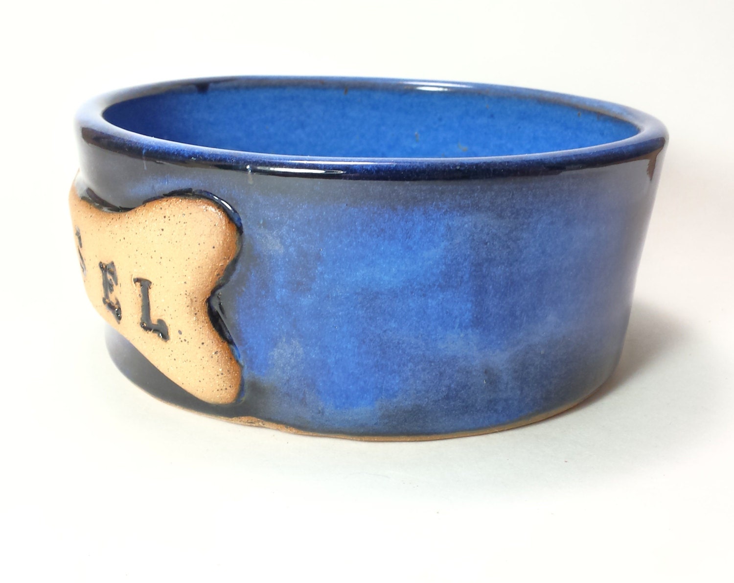 Personalized large ceramic pottery dog bowls,custom pottery dog bowls