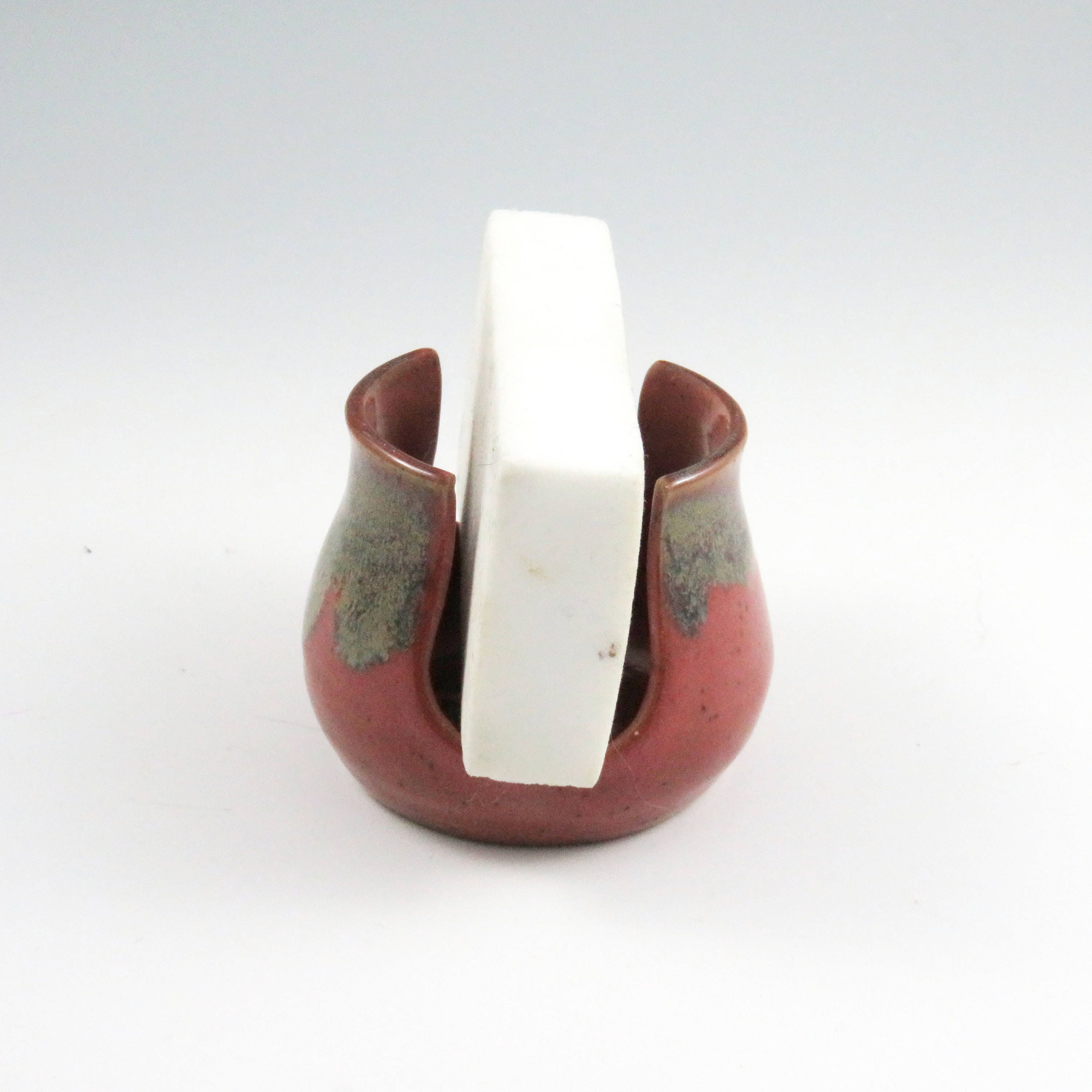 Pottery Sponge Holder,Sponge Keeper,Ready to ship,Red ...