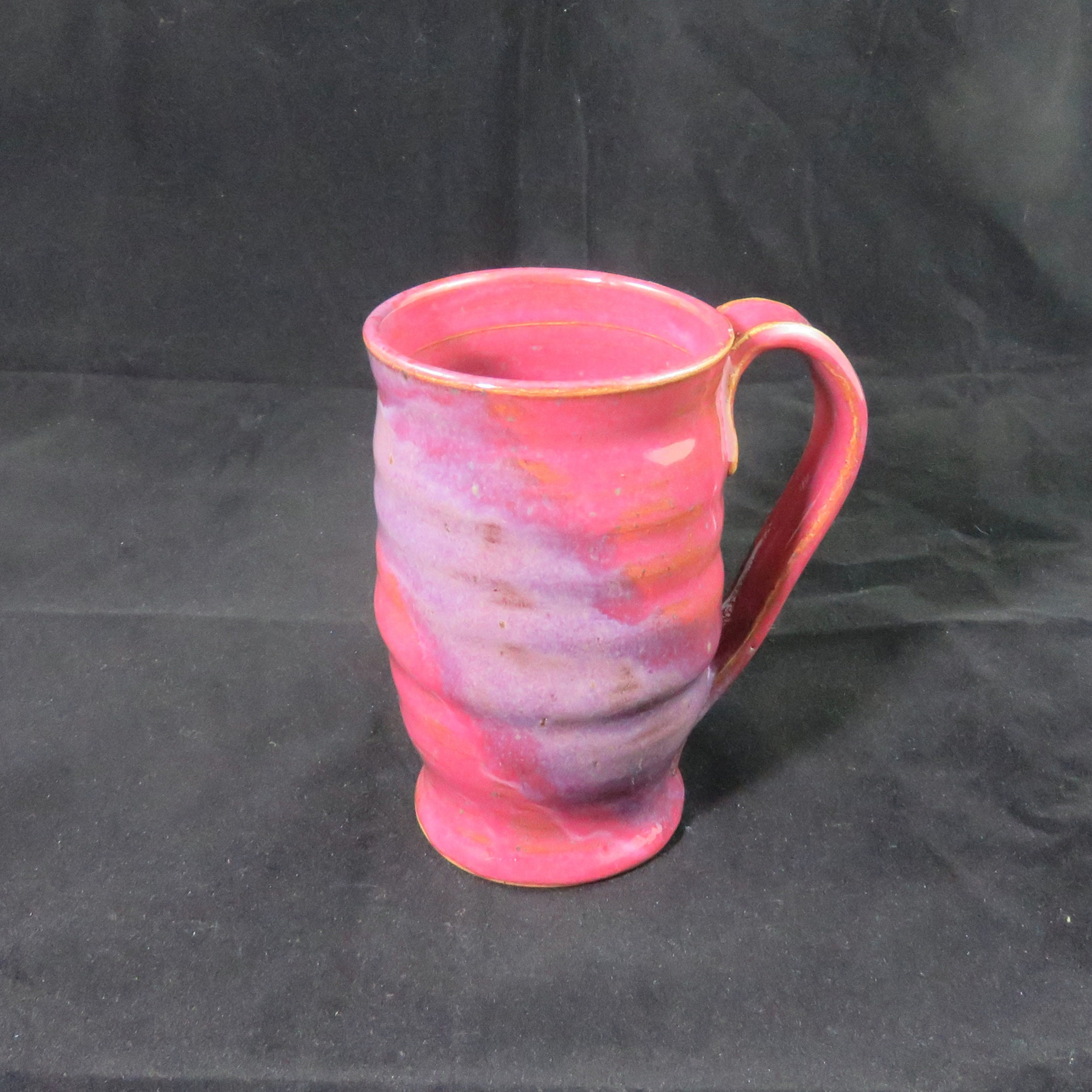 Handmade Purple Pottery Ceramic Coffee Mug,stoneware pottery mug,Ready