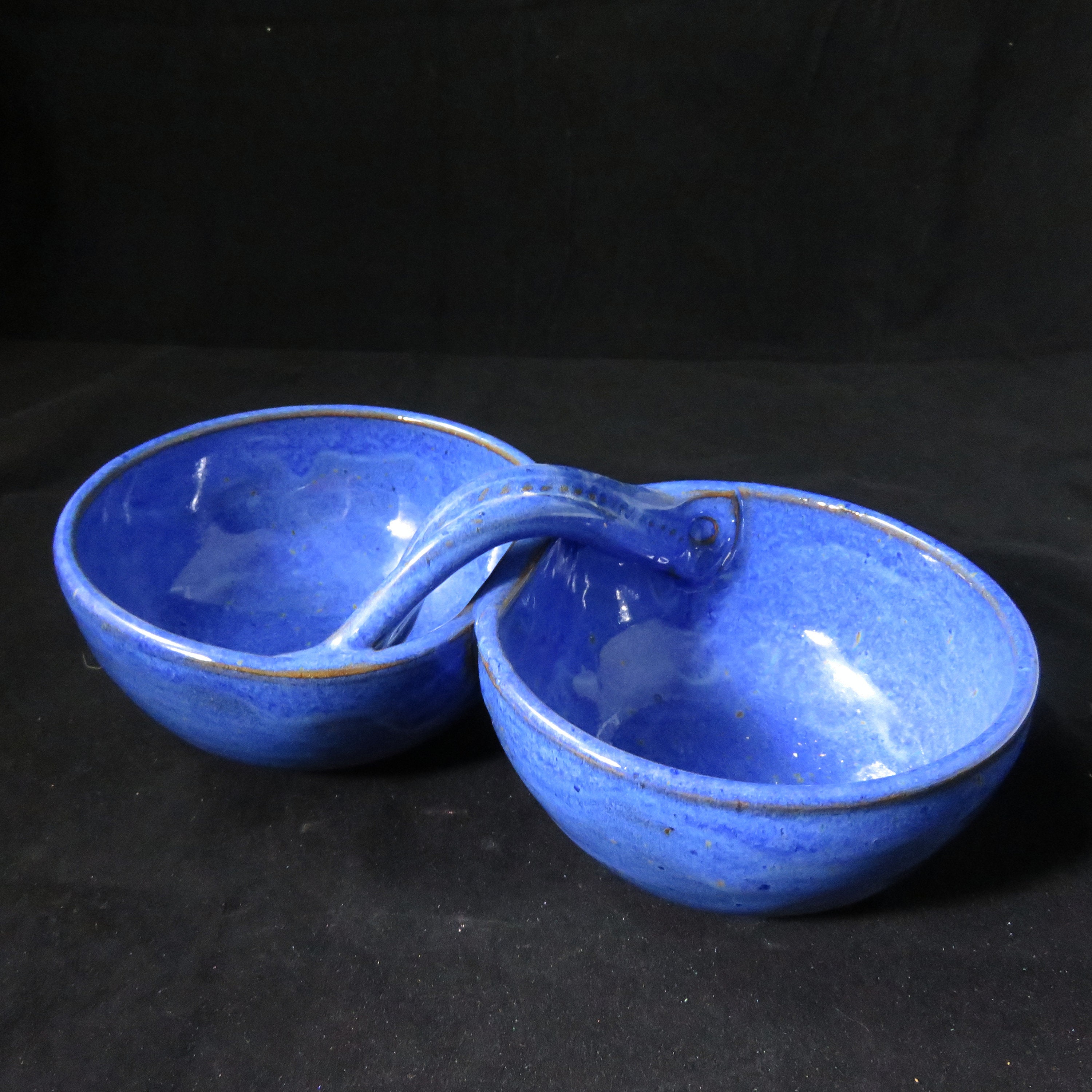 Pottery salsa server,condiment dish, salsa bowls,serving dish, ready to