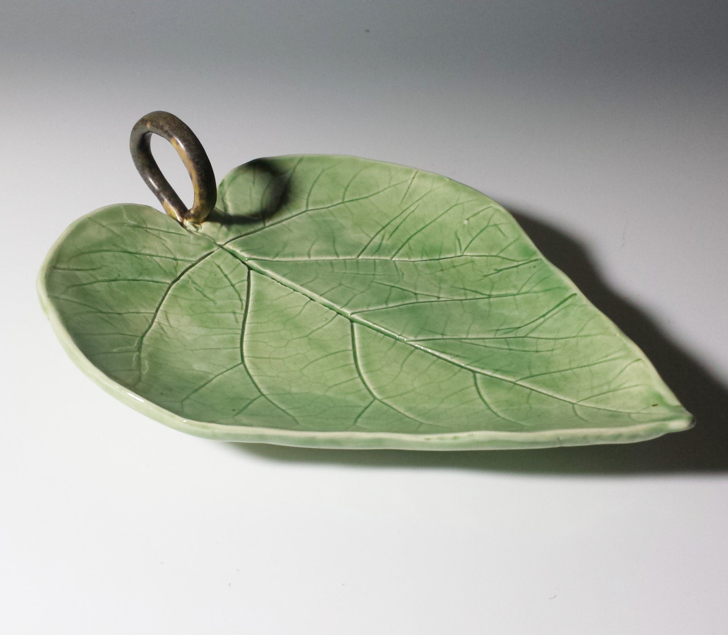 Ceramic Leaf Dish,Decoartive Leaf Tray,Serving Tray,Ready to Ship