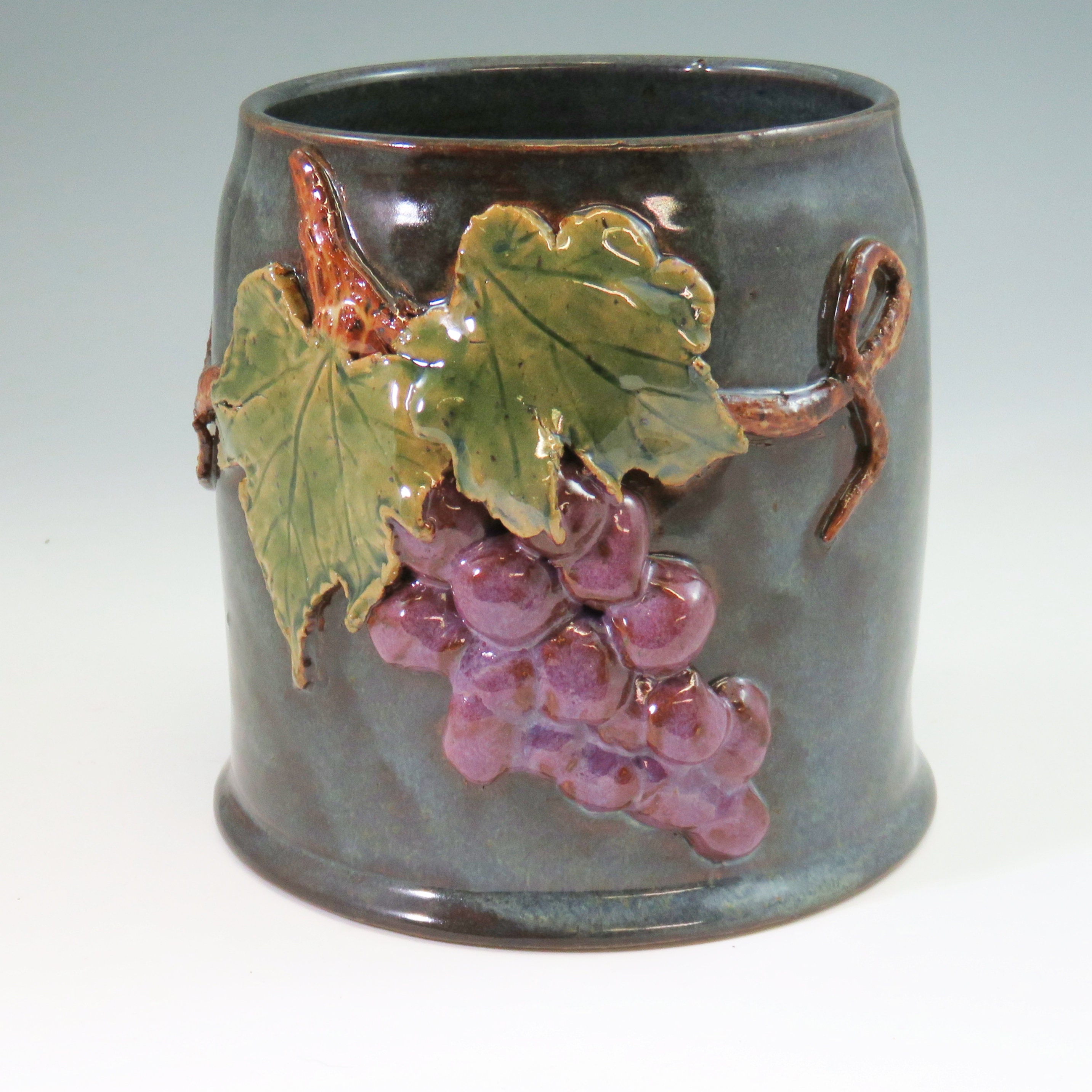 Ready to Ship Pottery Wine Chiller,Ceramic Wine Chiller,Utensil Holder