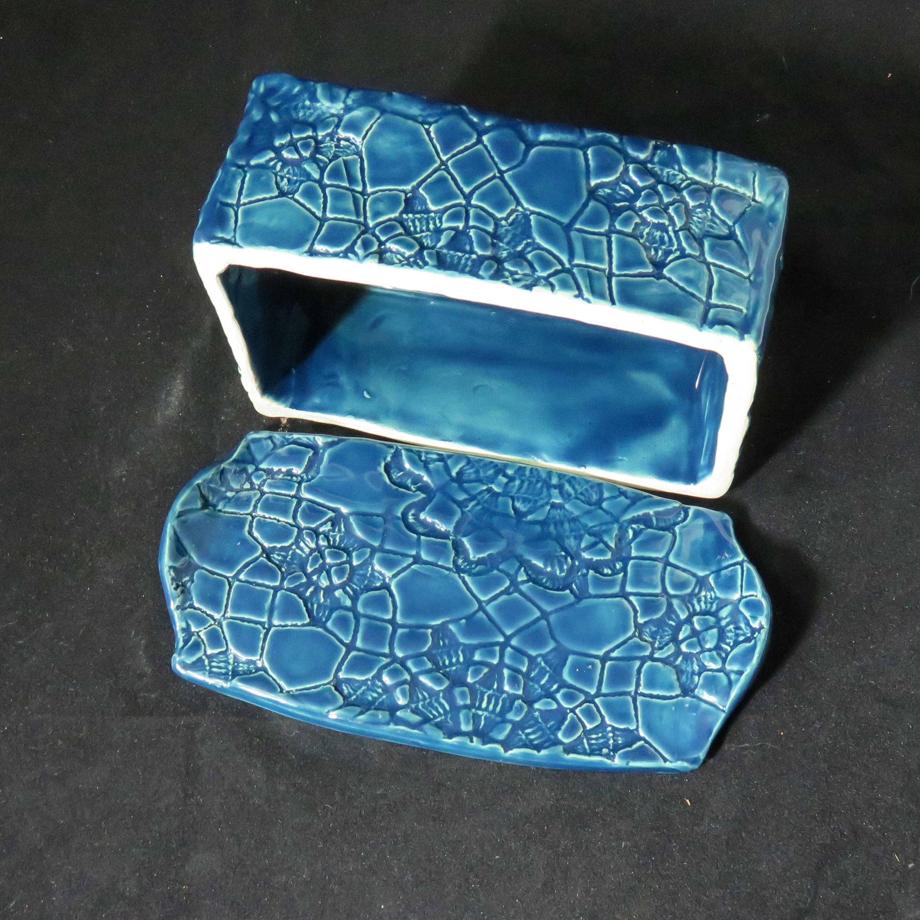 Ceramic Covered Butter Dish, Pottery Butter Dish, Covered Butter Dish