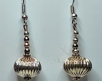 Silver Balls Dangle Earrings (E31)