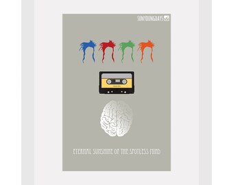 Eternal Sunshine Of The Spotless Mind movie poster postcard 4'X6'