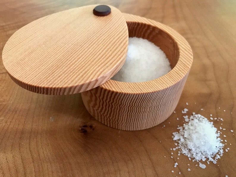 Salt Box perfect for cooking or the table Pacific Northwest Etsy