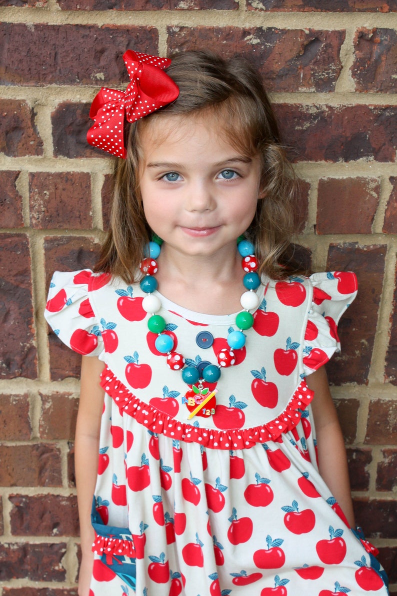 eleanor rose apple dress