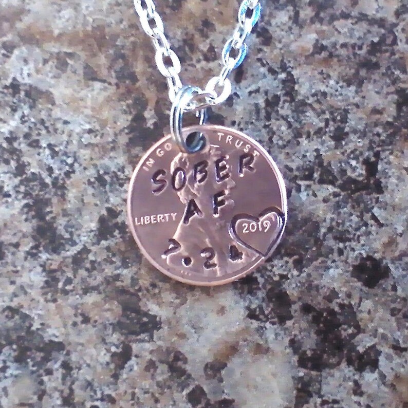 Sobriety Jewelry Alcohol Addiction Addiction Recovery Hand Etsy