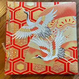 Álbum de recortes de boda japonés vintage
