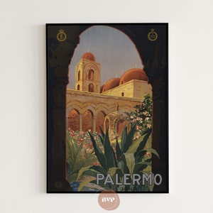 Vintage Reise Urlaub Poster Druck Malerei Retro Leinwand Sofortiger digitaler Download hochauflösende Wand Kunst minimale moderne Dekor