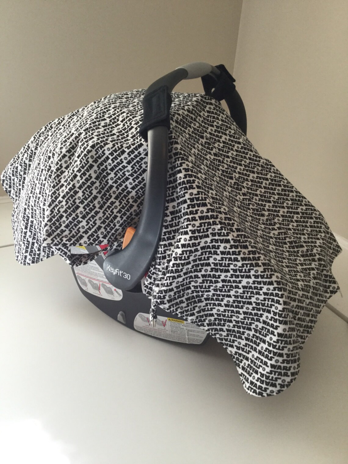 Star Wars Baby Car Seat Cover Star Wars car seat canopy Star Etsy