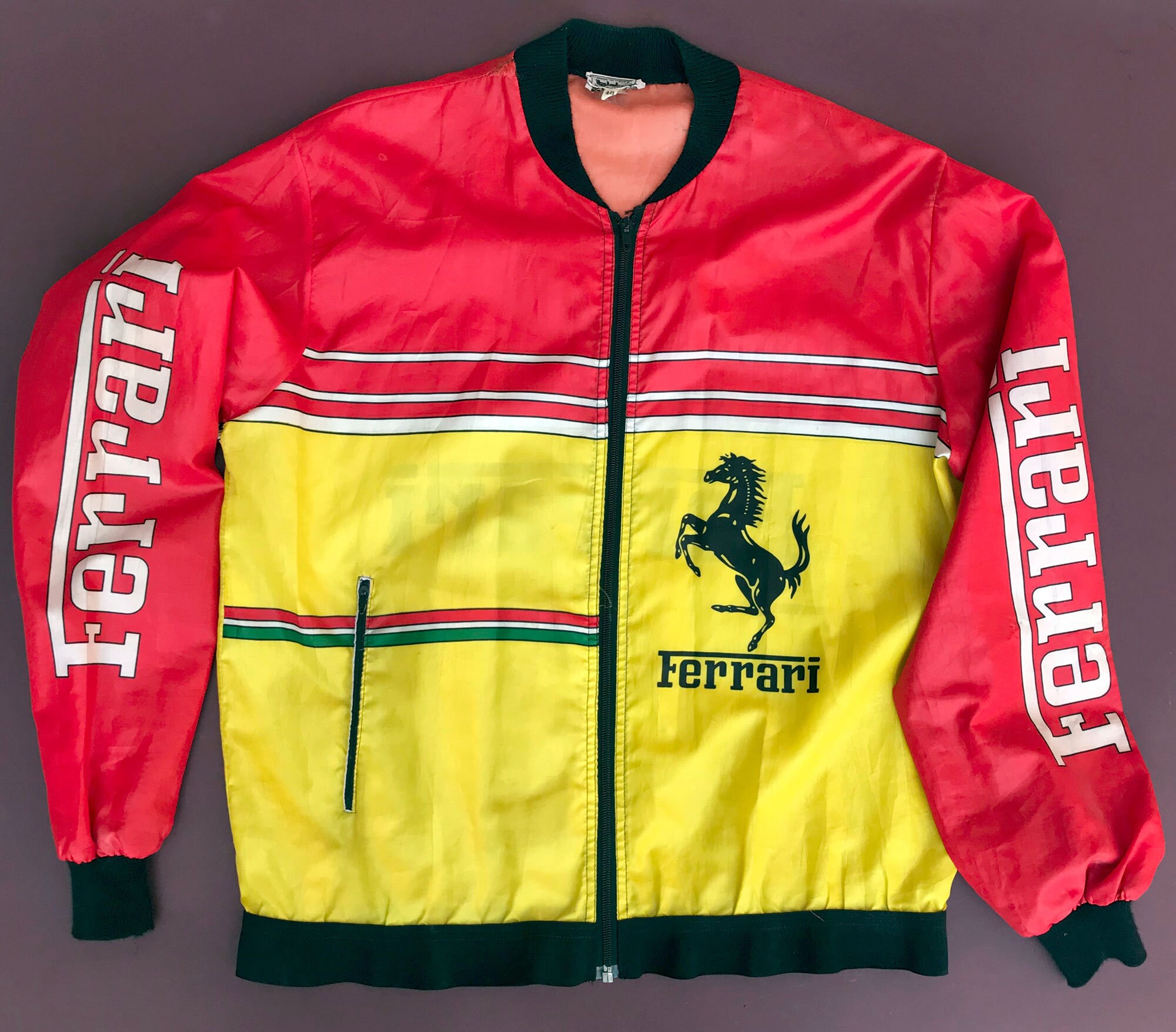 Yellow Red Jacket - Etsy