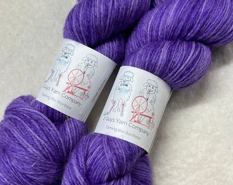 Uptown - BFL/Cashmere/Nylon - Violet Hybrid