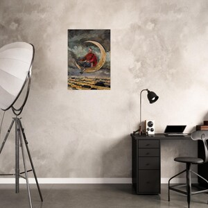 Pan Twardowski - Surreal Slavic Folklore Art Print by Dawid Rewak ...