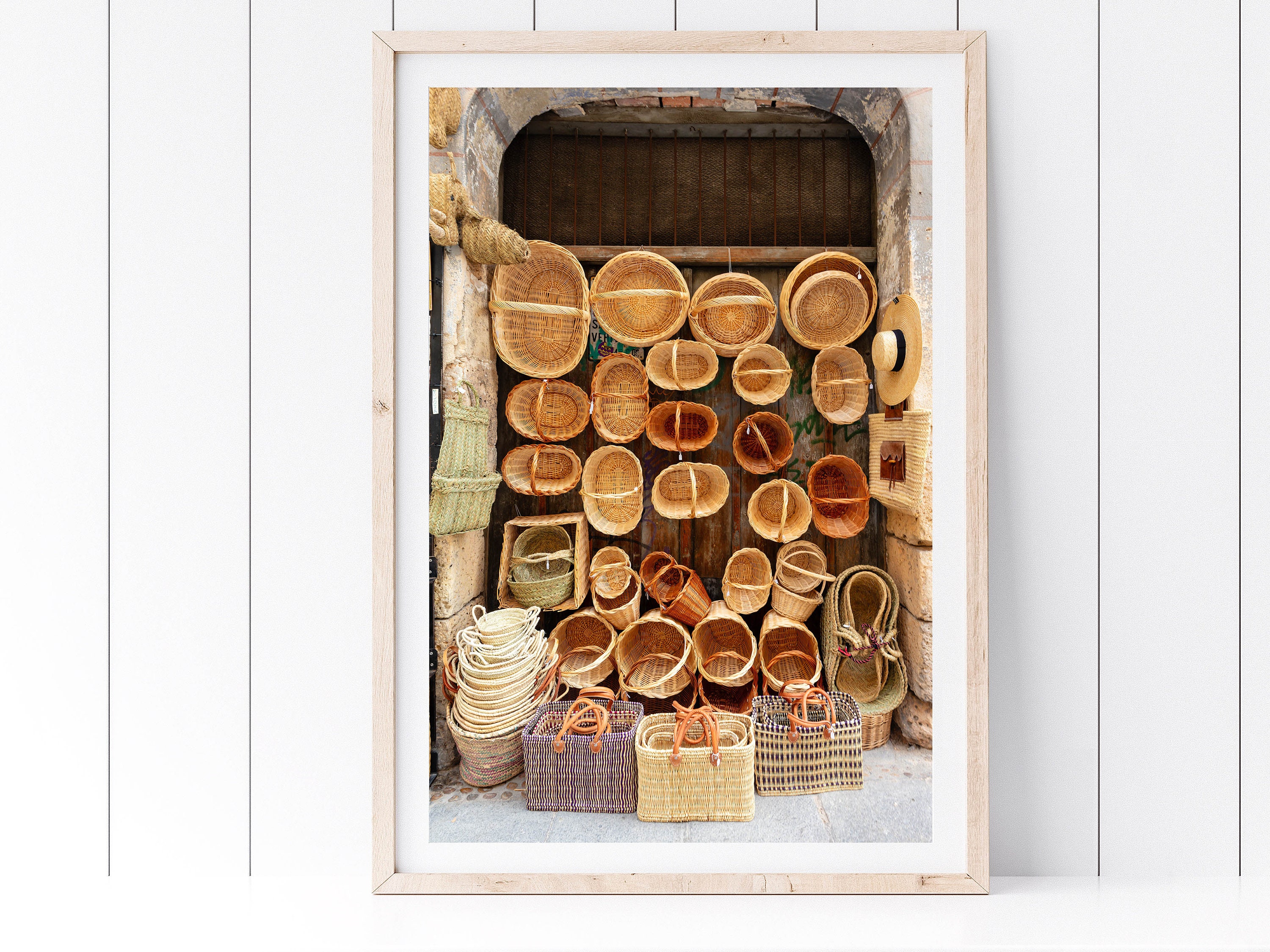 Spain Wicker Baskets - Etsy