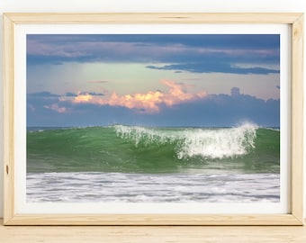 Crashing Wave Fine Art Print, St Augustine Beach, Florida