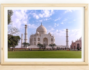 Taj Mahal Photo Print | India Architecture Fine Art