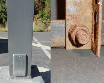 Magnetic Rusty Nano bolt (Geobolt) & Utility Electrical Plate Geocache Containers - Cache Geocaching - Rite in the Rain waterproof logs