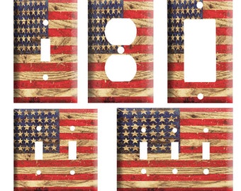 Flag Light Switch Etsy