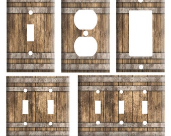 Rustic Star Texas Barn Wooden Wall plate Double Toggle Switch Panel Fashion Electrical Outlet Covers Rustic Star Texas Barn Wooden Wall plate Double Toggle Switch Panel Fashion Electrical Outlet Covers