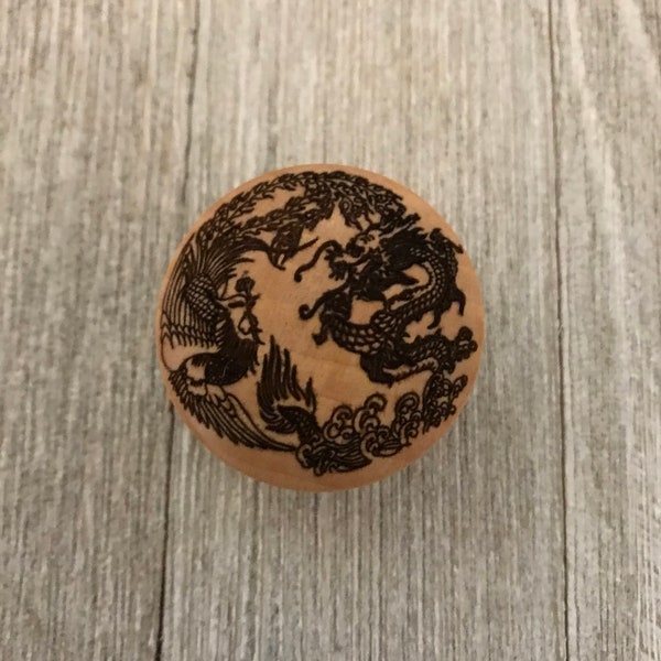 Dragon Drawer Pulls Wood Etsy
