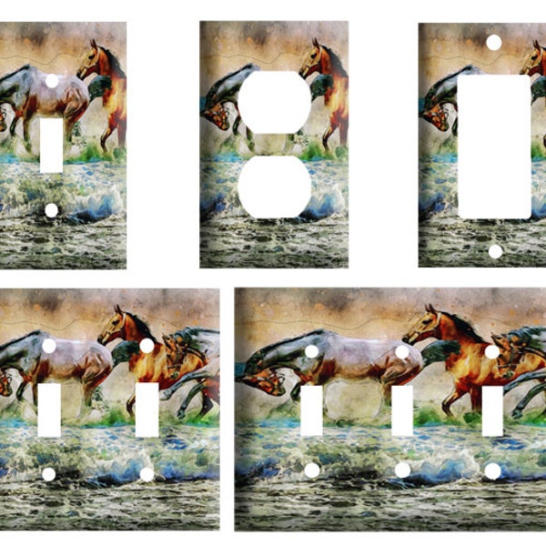 Horse Light Switch Cover - Etsy