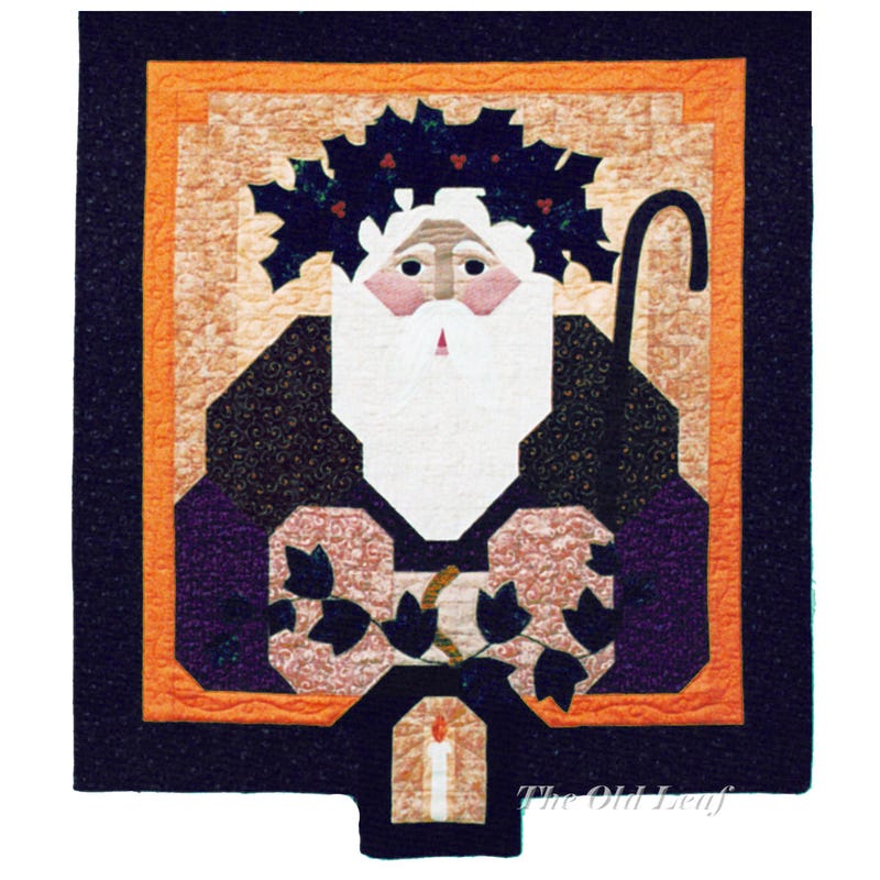 Santa Quilt Pattern - Etsy