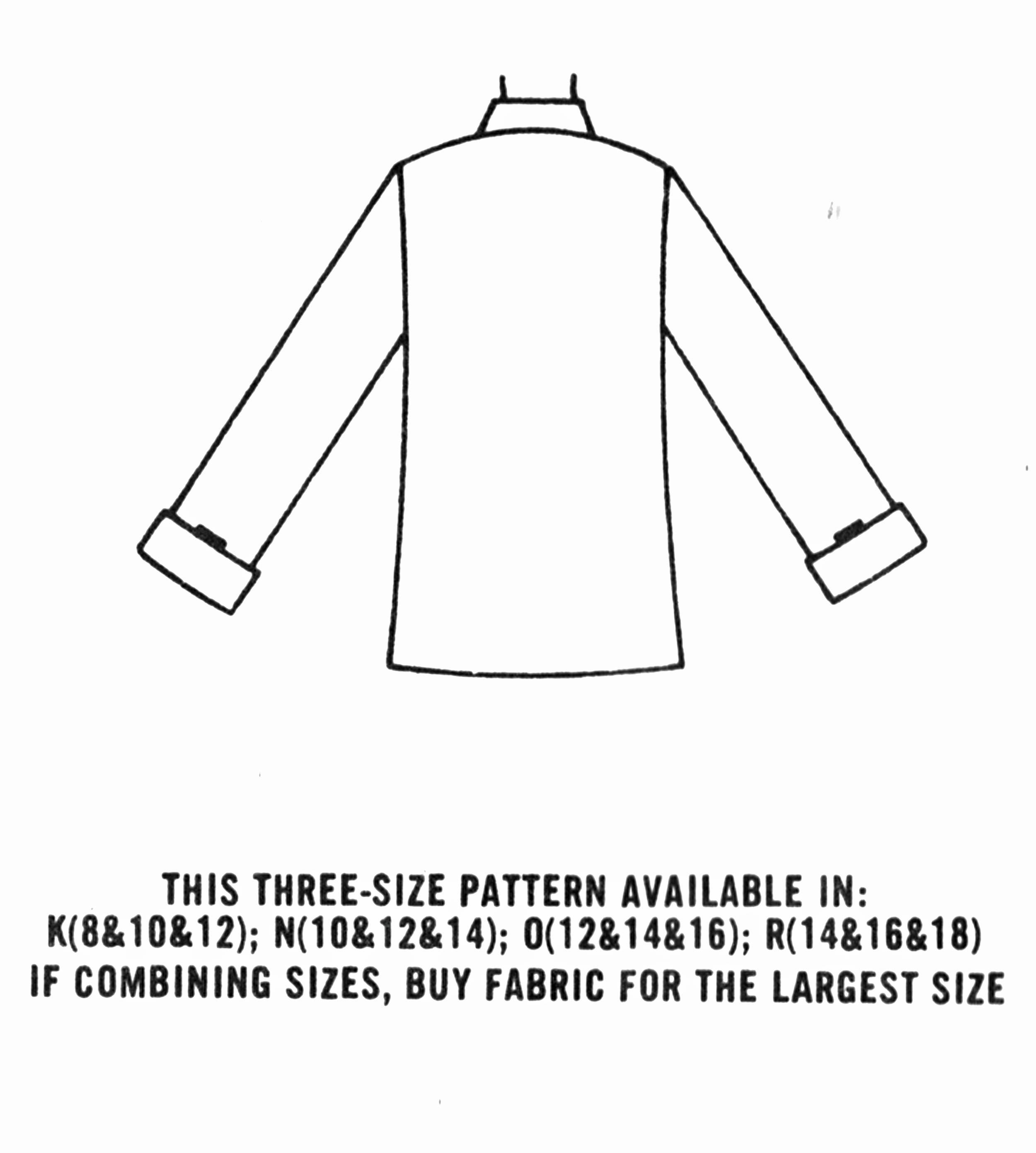 Sewing Pattern for Boxy Jacket with Funnel Neck ESP Etsy