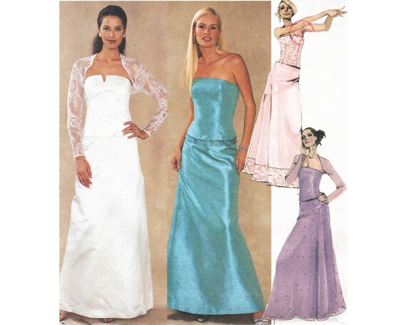 bustier formal dress