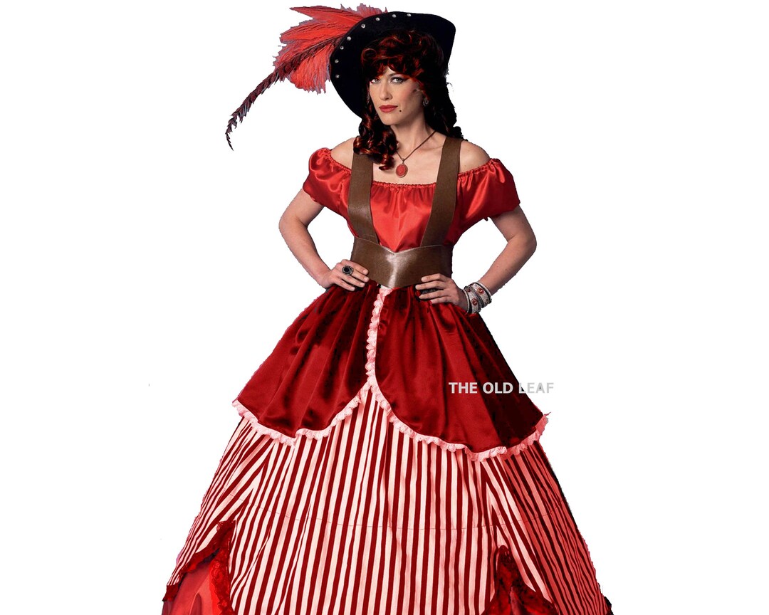 Sewing Pattern Pirate Wench / Saloon Girl Costume Butterick Etsy