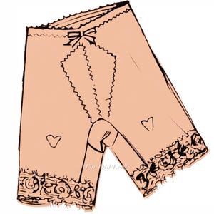 1960s Vintage Shapewear Pattern: Long Leg Girdle –  SewLovely G602 UNCUT