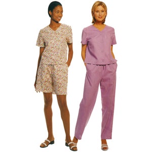 Top, Pants & Shorts Sewing Pattern in Plus Sizes, Easy Stitch N Save McCalls 2170, UNCUT