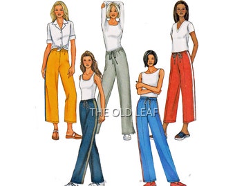 Sewing Pattern - Semi Fitted Pants in 2 Lengths, Easy Butterick 3973, UNCUT