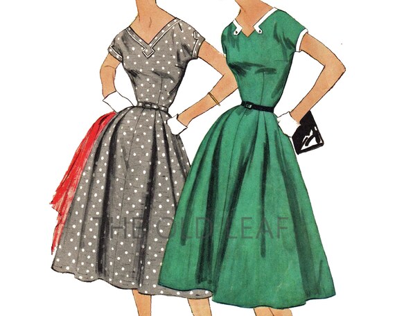 fifties swing dress