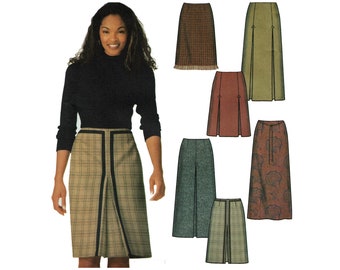 Sewing Pattern - Pleated Skirt or Fringe Skirt, Easy Simplicity 9823, UNCUT