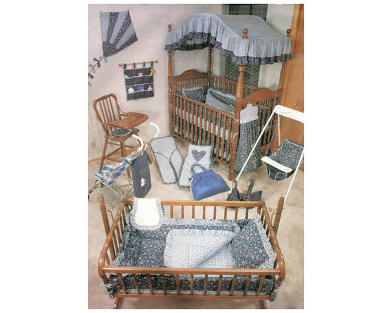 Sewing Pattern For Baby Items Crib Set Diaper Bag Nursery Etsy