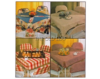 Sewing Pattern - Card Table Cover & Folding Chair Covers, McCalls 2828, UNCUT