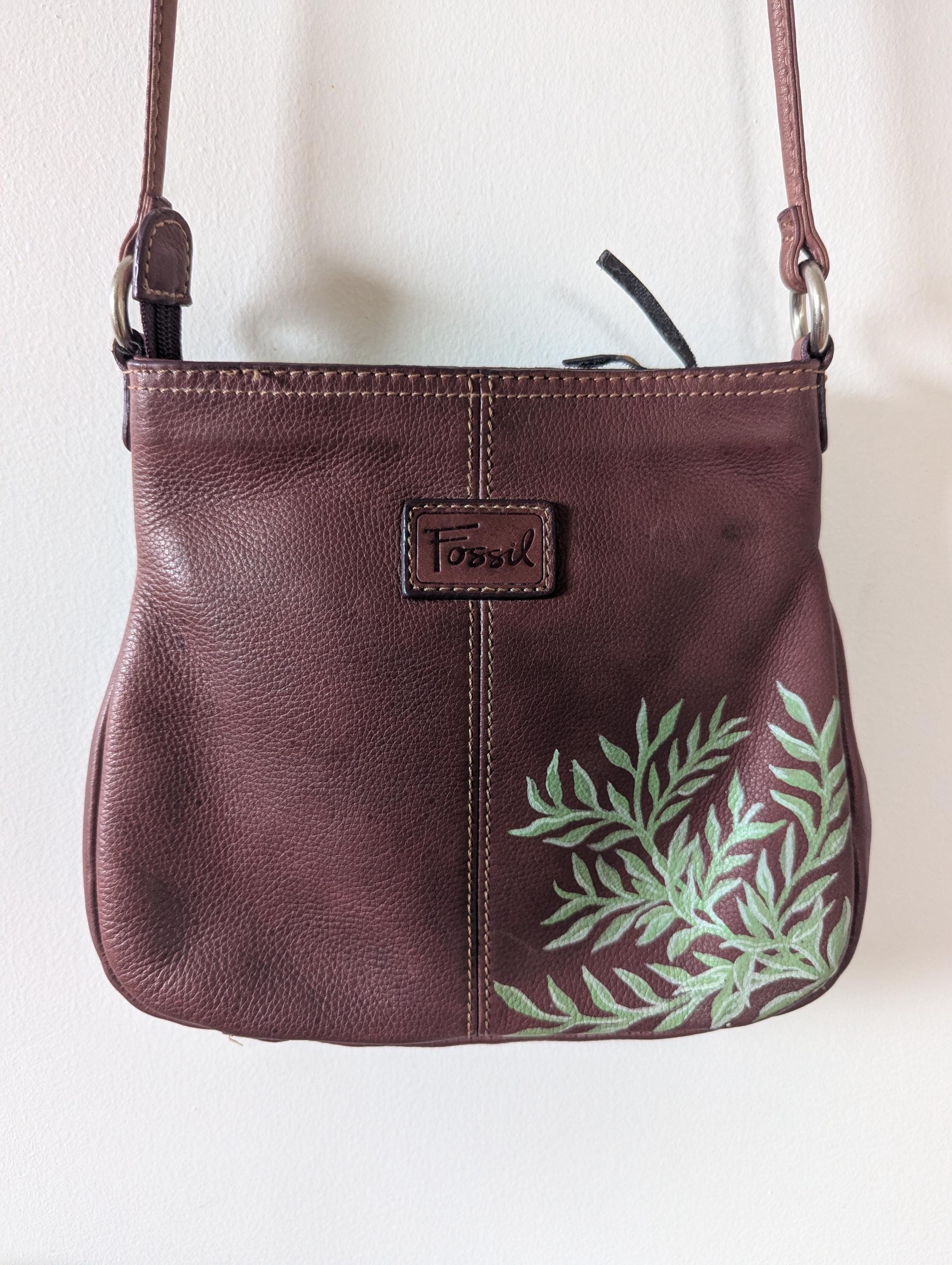 Brown vintage fossil purses Österreich