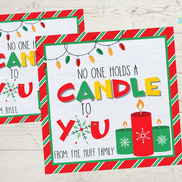 No One Holds a Candle to You Thank You Etsy